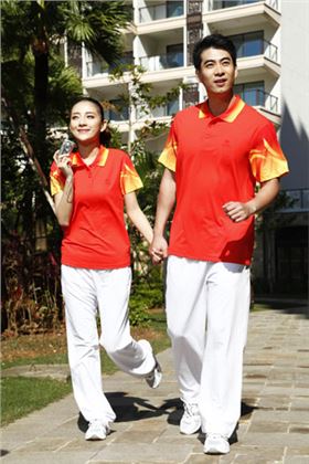 杏耀定做运动T恤的图片