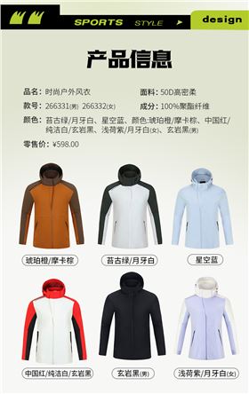 时尚杏耀风衣 图9