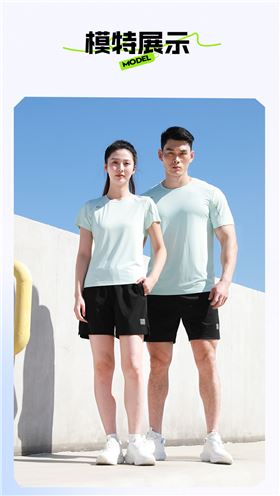 时尚圆领运动T恤13