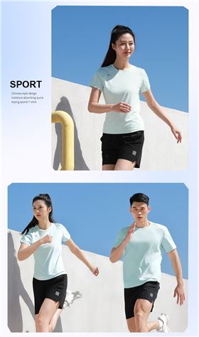 时尚圆领运动T恤14