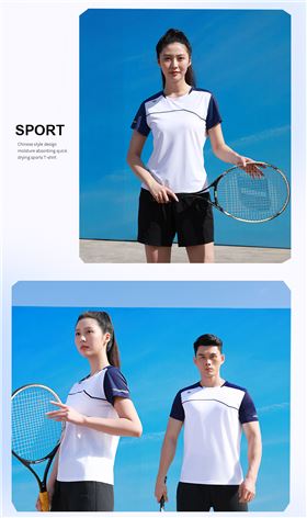 时尚圆领运动T恤12