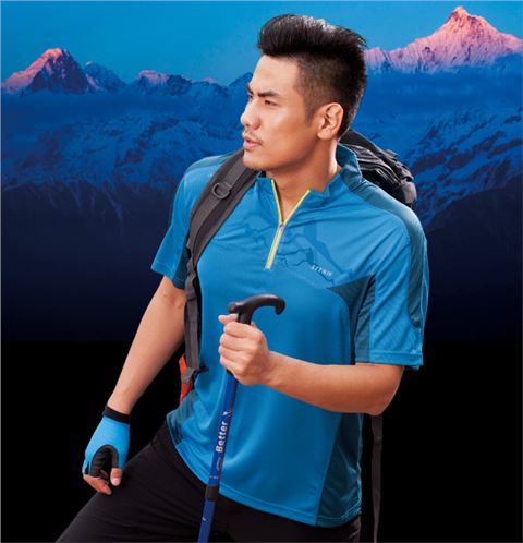 【玫瑰红】杏耀T恤58333