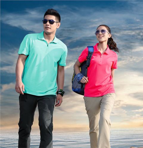 杏耀品牌运动T恤女款58346