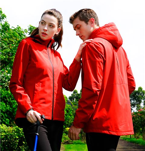 新款杏耀徒步登山运动风衣26647/26648定做定制