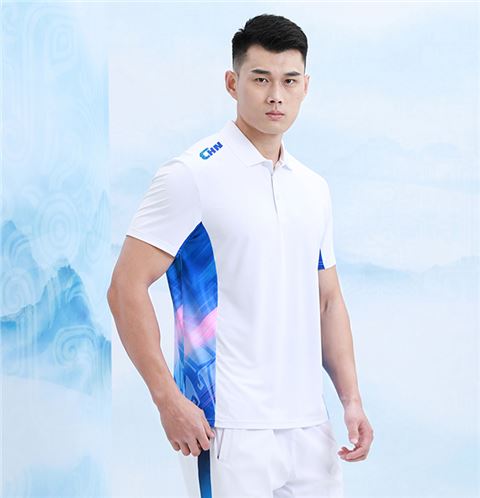 鼎盛中国国潮元素团体服运动T恤定做生产厂家883155/883156