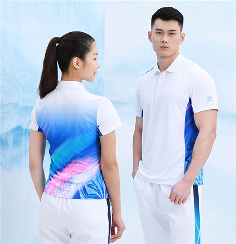 鼎盛中国国潮元素团体服运动T恤定做生产厂家883155/883156