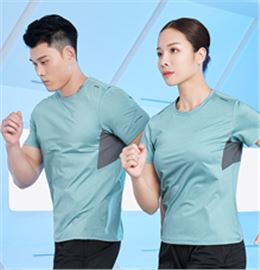 杏耀圆领短袖速干运动t恤供应商883127/883128