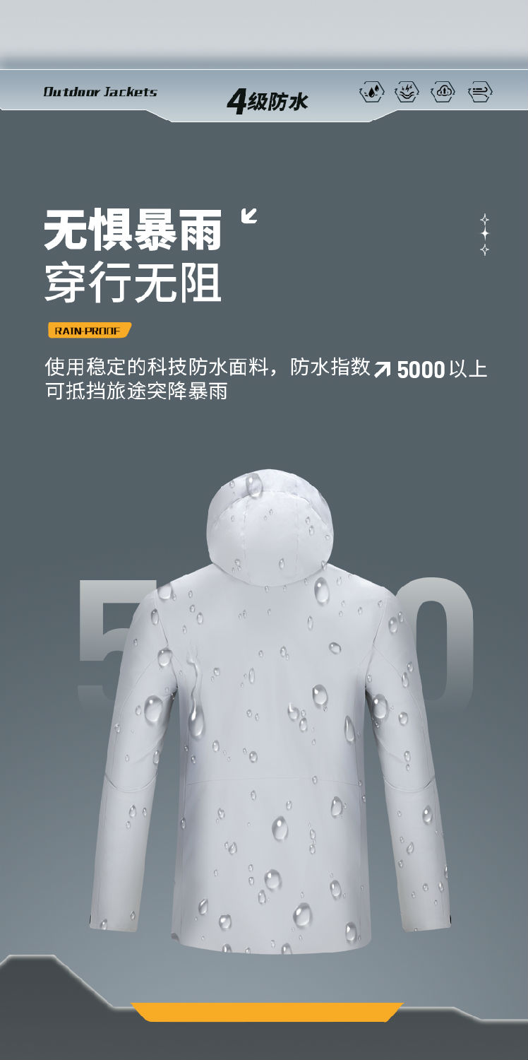 时尚冲锋衣 26681/26682 图5 时尚冲锋衣 26681/26682 图5