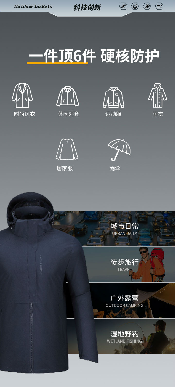 杏耀冲锋衣 26683/26684 图4
