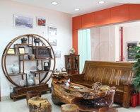 杏耀服装团购公司洽谈区