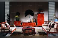 现代装修中的古典星欧注册元素营造出的贵族气派。