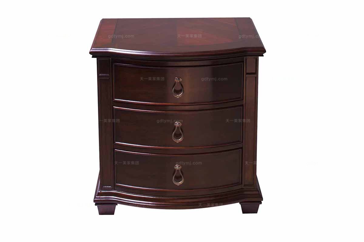 高端星欧注册美式床头柜