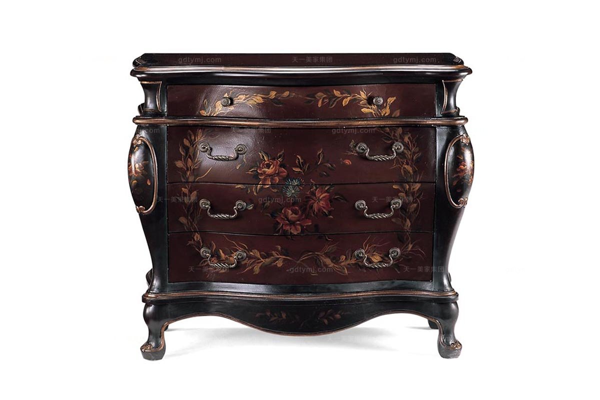 高端星欧注册美式四斗柜