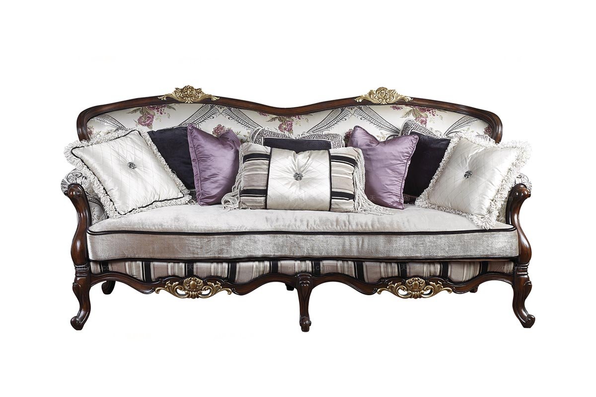 实木星欧注册美式三位沙发