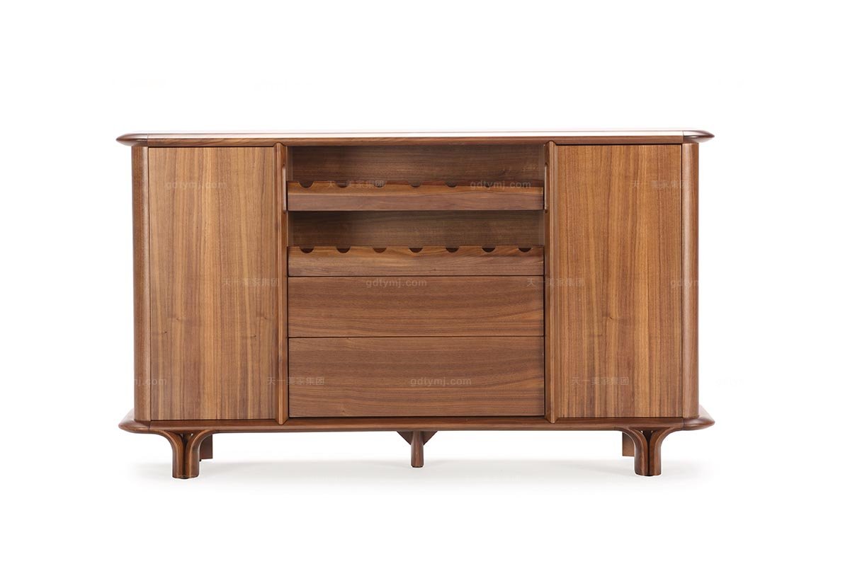 高端品牌简单现代风格星欧注册实木装饰柜