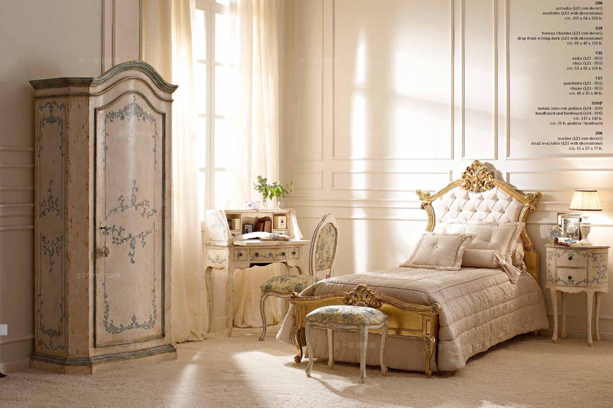 Andrea Fanfani高端时尚法式小孩子床