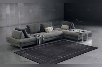  Dema高端时尚现代多功能布艺沙发