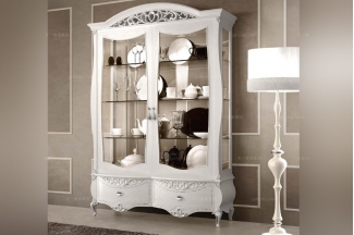 SIGNORINI&COCO欧式白色实木装饰柜