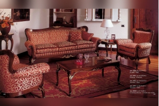 Minotti Luigi&Benigno欧式样板间的星欧注册实木雕花客厅系列