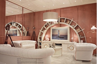 Caroti 卡若缇实木框架白色沙发客厅系列