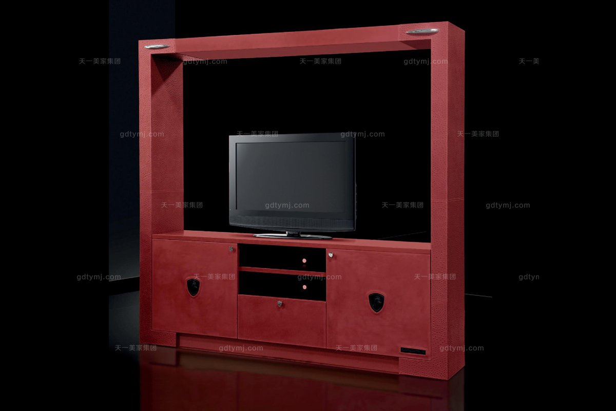 高端品牌现代意大利进口兰博基尼系列电视柜