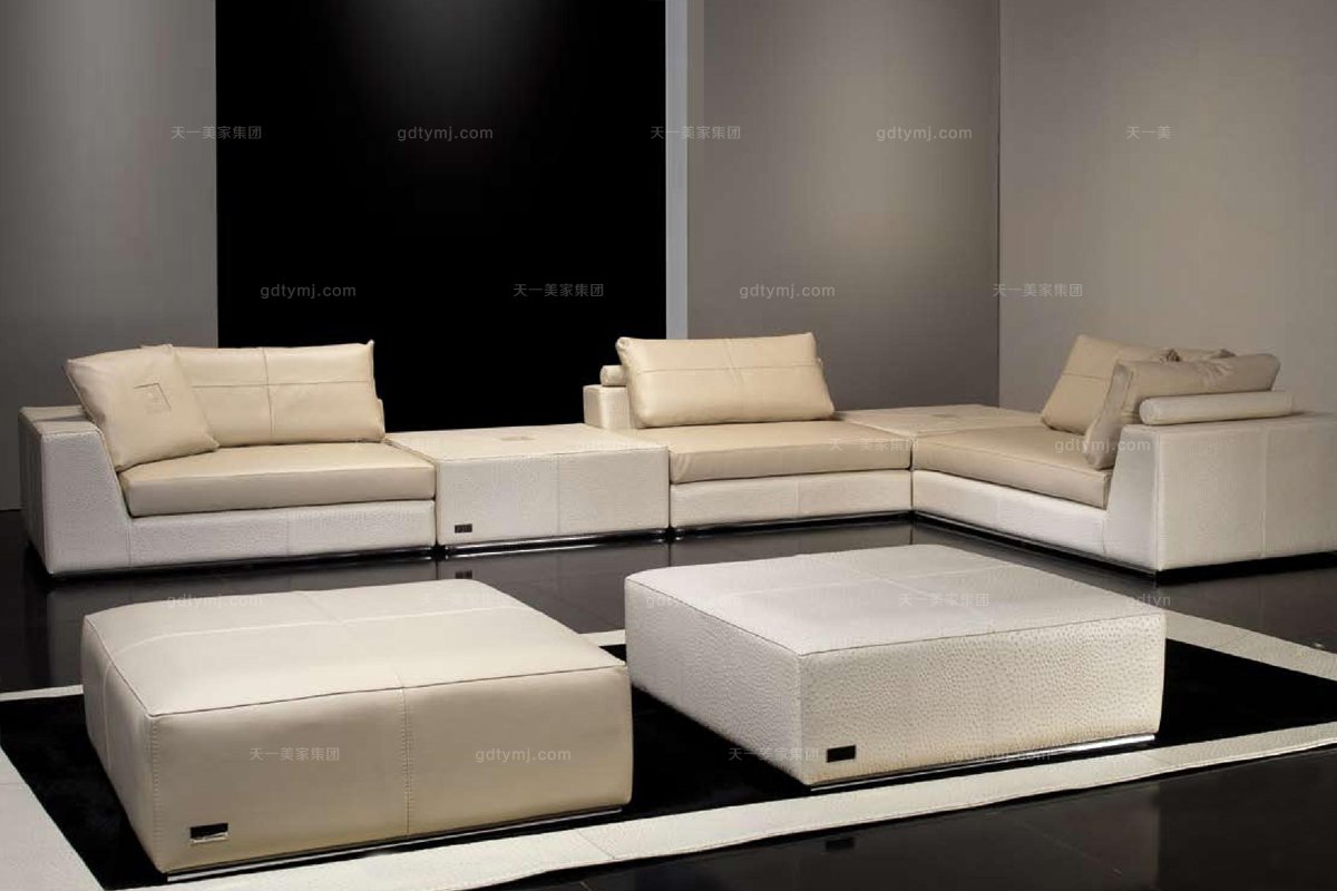 高端时尚现代意大利进口兰博基尼系列转角沙发