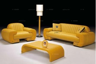 高端时尚现代意大利进口兰博基尼系列元宝形沙发组合