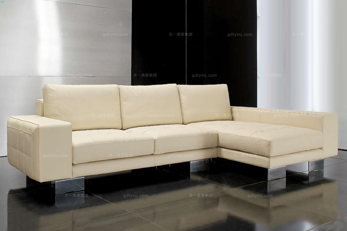 高端时尚现代意大利进口兰博基尼系列白色沙发