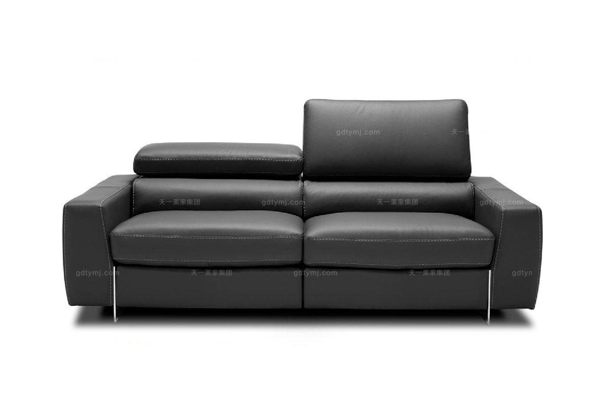 高端品牌现代意大利进口舒适型二人沙发