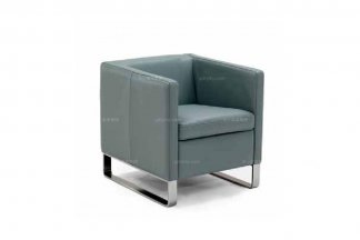 高端品牌现代意大利进口休闲单人沙发