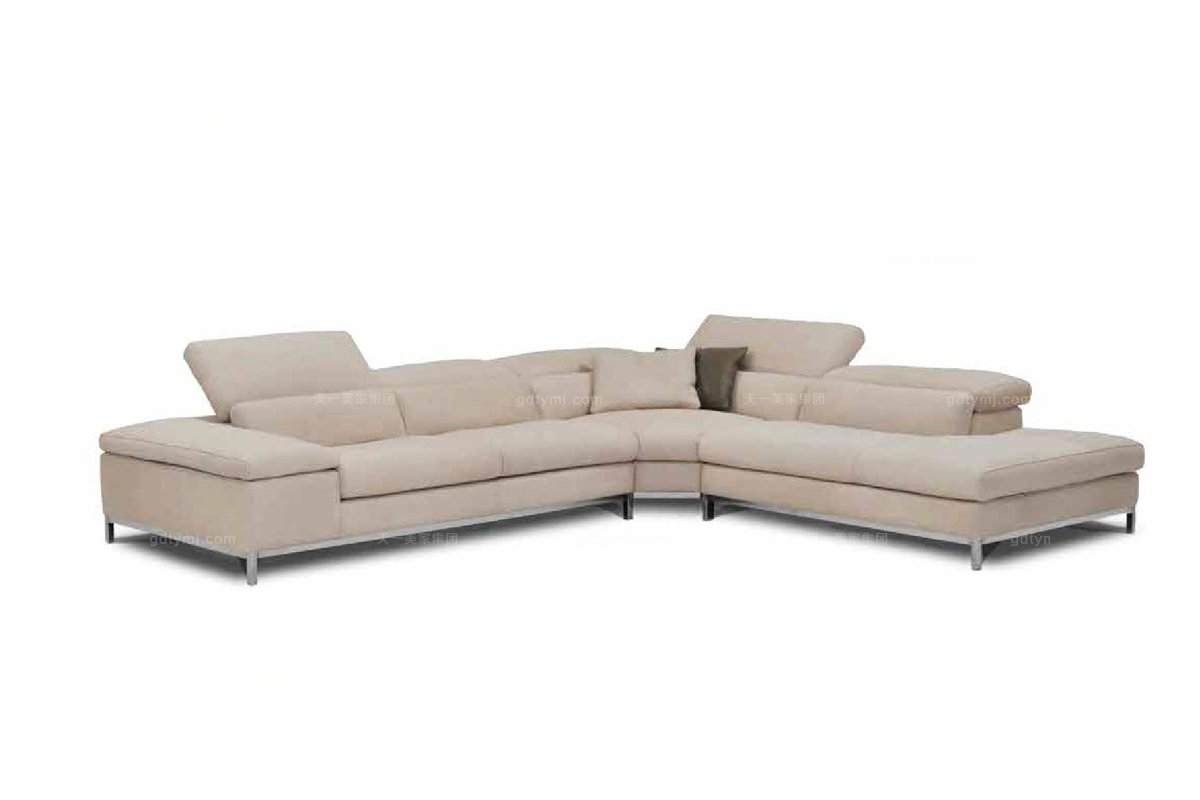 高端品牌现代意大利进口多功能转角沙发