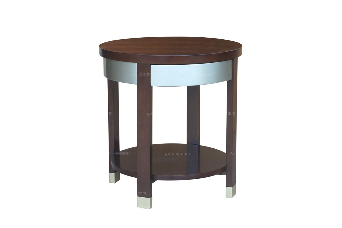 高端别墅品牌星欧注册法式风格咖啡银休闲几