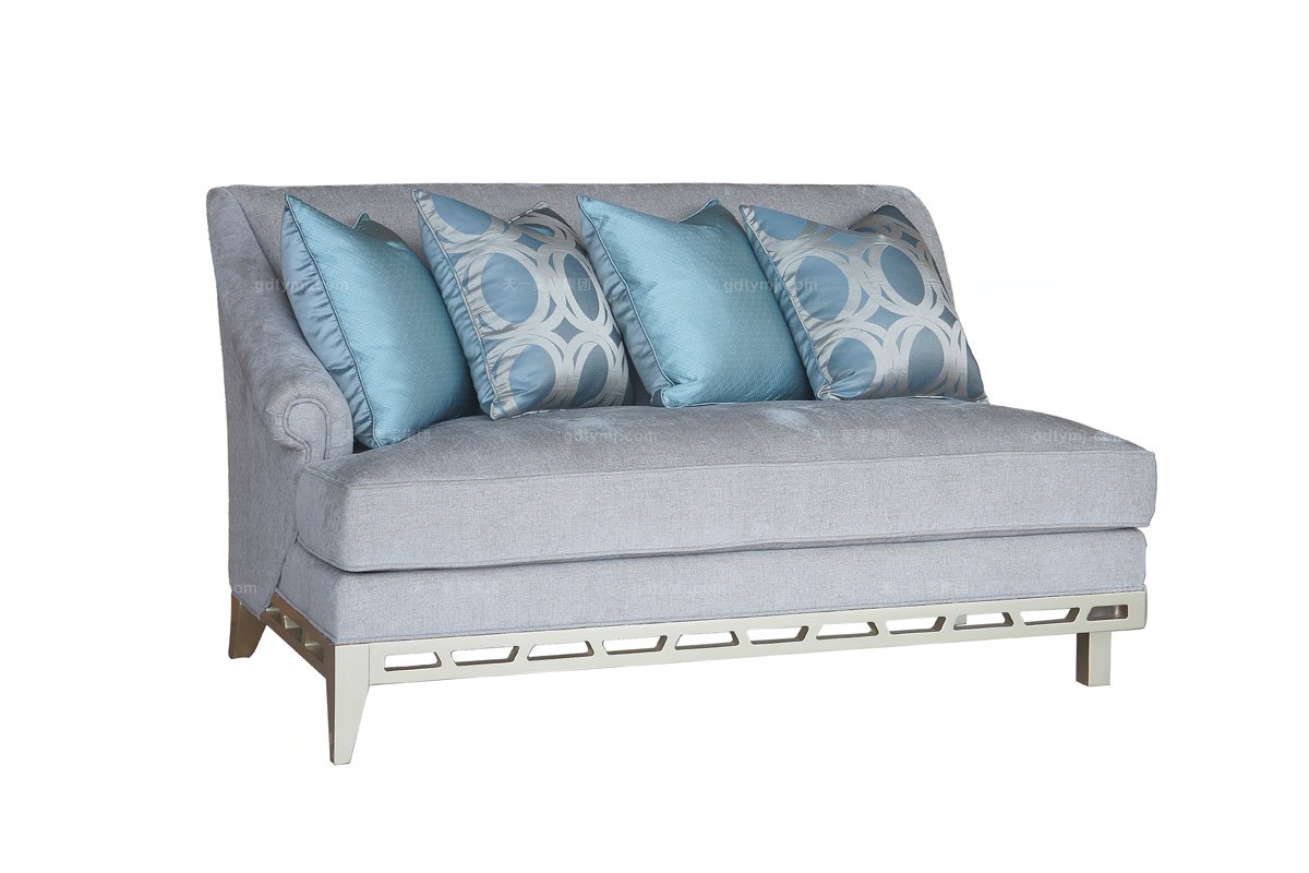 好屋高端别墅意昂品牌法式二人位沙发