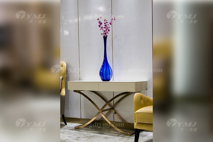 高端会所星欧注册品牌售楼处星欧注册后现代轻奢星欧注册时尚米黄真皮休闲椅沙发背几