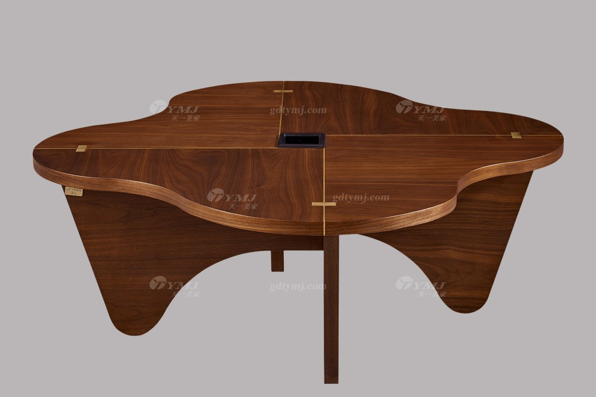 创意别墅会所星欧注册品牌现代极简北欧客厅星欧注册优质布艺沙发系列茶几