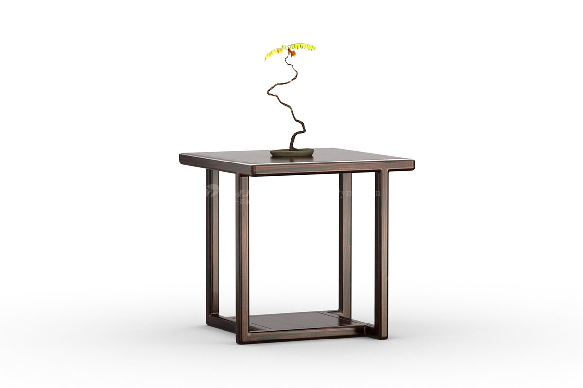 时尚优雅新中式轻奢高端品牌星欧注册黑酸枝实木角几