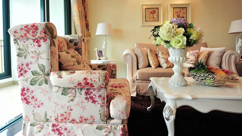 【星欧注册星欧注册】济南恒大田园风格样板房-软装工程