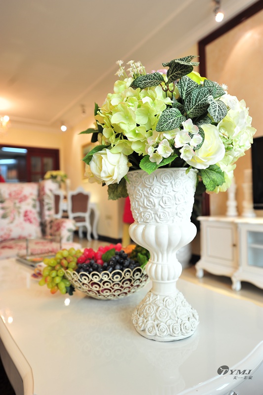 【星欧注册星欧注册】济南恒大田园风格样板房-软装工程