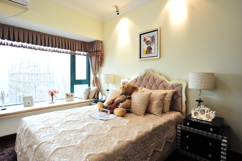 【星欧注册星欧注册】济南恒大田园风格样板房-软装工程