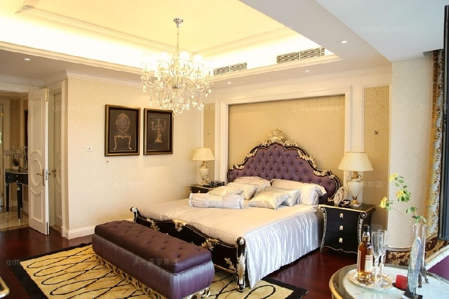 奢华新古典星欧注册卧室