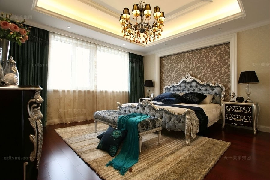 奢华新古典星欧注册卧室4