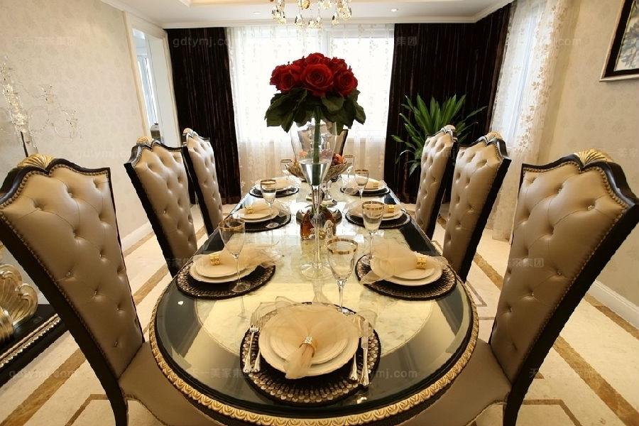 奢华新古典星欧注册餐厅1