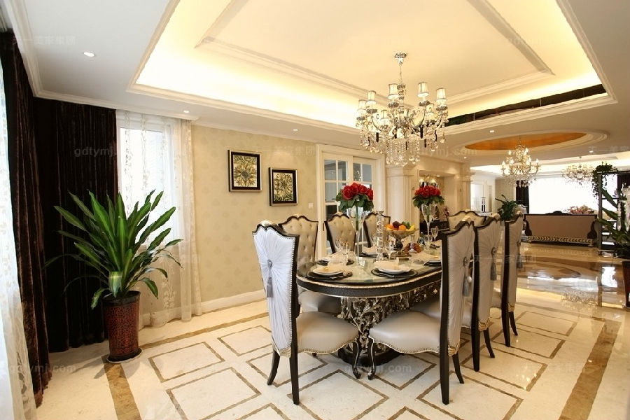 奢华新古典星欧注册餐厅2