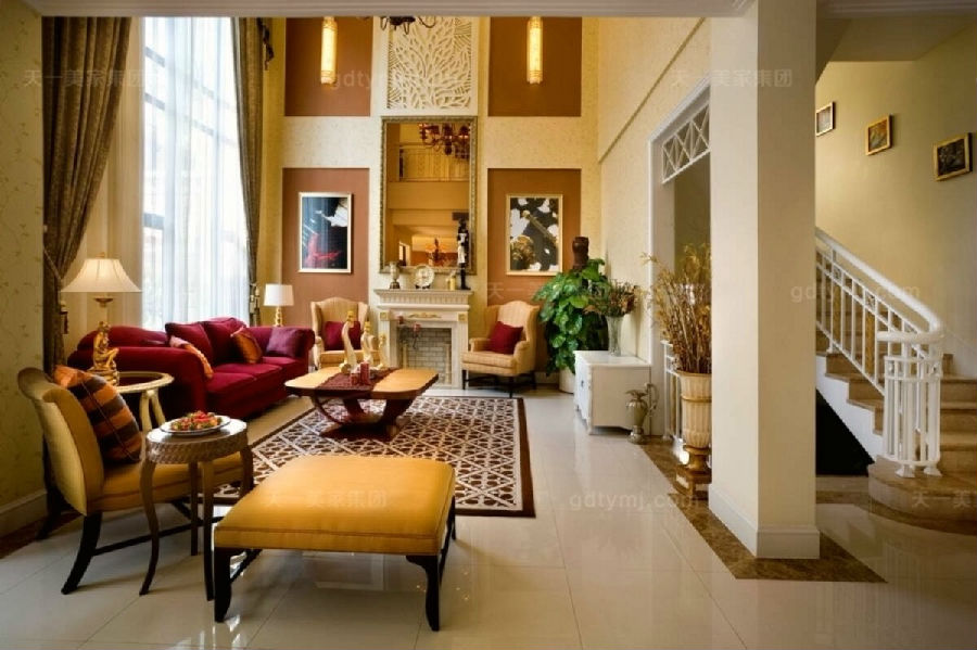 豪门别墅星欧注册客厅