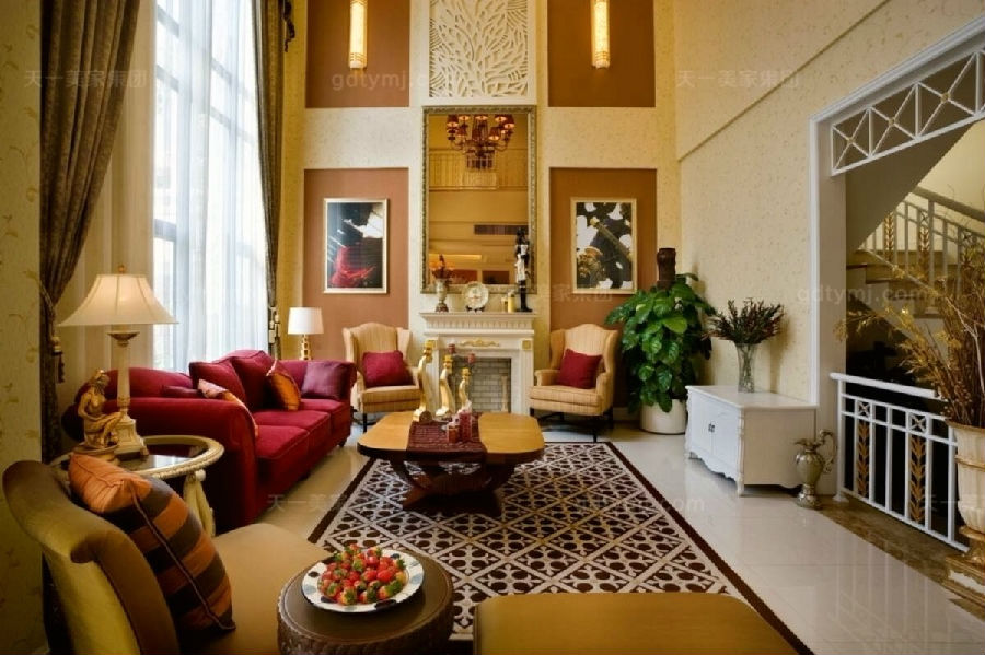 豪门别墅星欧注册客厅1