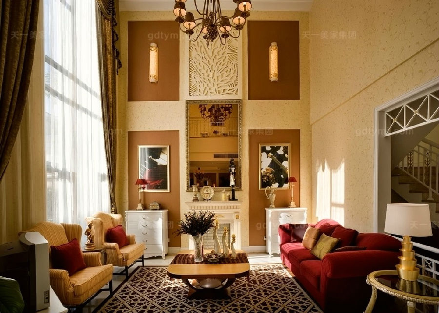 豪门别墅星欧注册客厅3