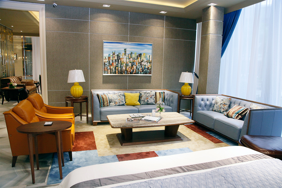 简约欧式风格蓝冠注册客厅沙发
