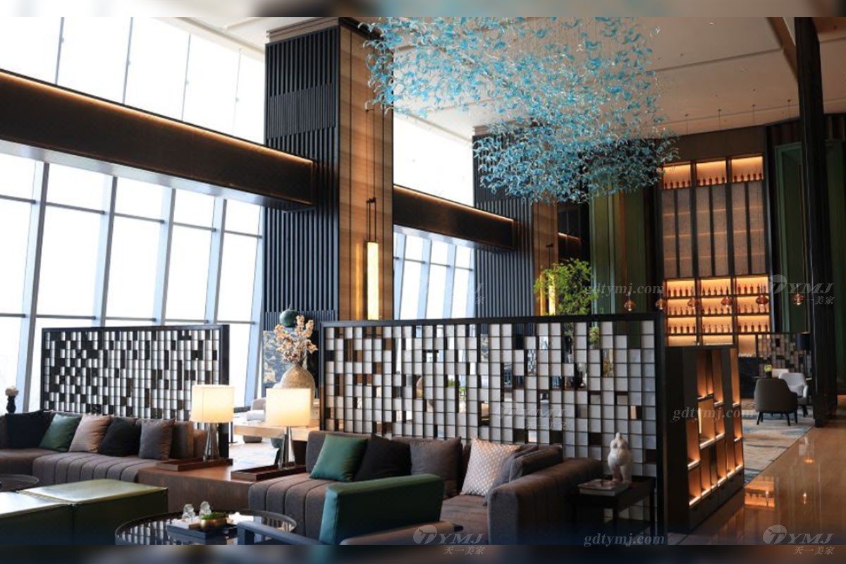 五星级酒店星欧注册大堂沙发
