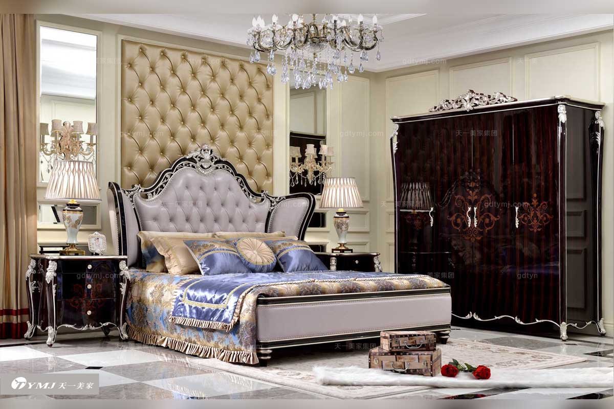 高档法式双人床