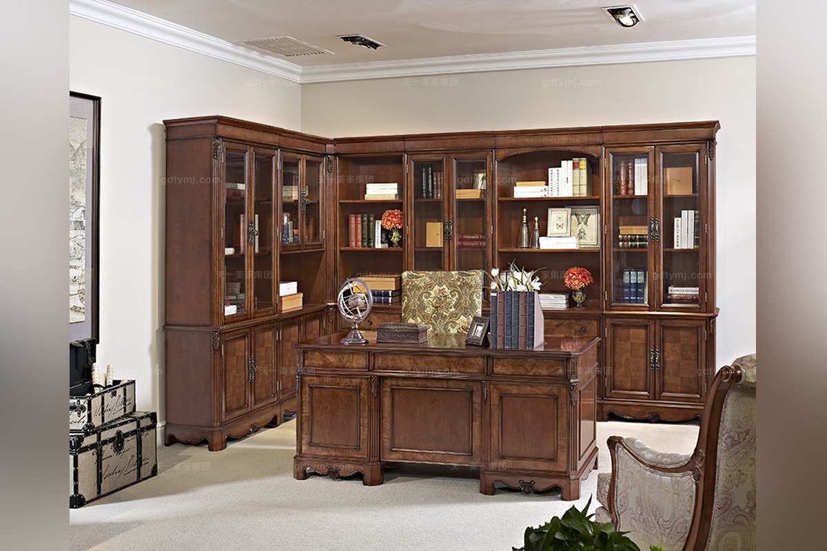 美式风格书房星欧注册